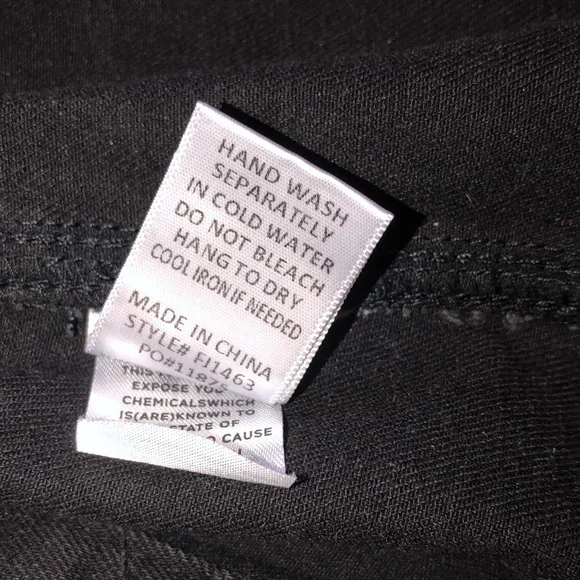 FATE black boho top snap buttons size small - Picture 6 of 7